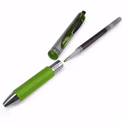 Pentel Energel 0.7mm Refill Metal Tip LR7- Fits BL77/BL57/BL37 - Lime Green - Pack of 12