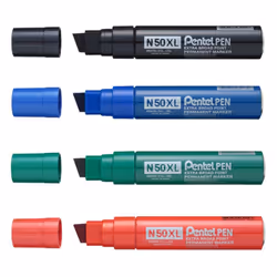 Pentel N50XL Black Jumbo Permanent Marker