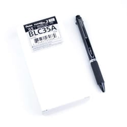 Pentel EnerGel 3 Multi-Function  3-Ink Gel Pen  (0.5mm) Fine Line  Bla