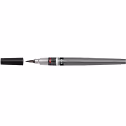 Pentel Colour Brush Pigment, Various, Black, Variable