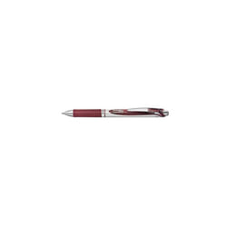 Pentel BL77-BGX EnerGel Rollerball Pen with Retractable Mechanism, 0.7 mm Ball Diameter = 0.35 mm Line Width Refillable, Pack of 1, Burgundy