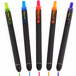 Pentel Energel BL437R1 Retractable Gel Ink Rollerball Pen - 0.7mm Nib - Violet - Single