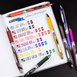Pentel LR7-V4X Refill for EnerGel Pens 0.7 Ball = 0.35 mm Line Width Pack of 12 Magenta