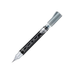 Pentel Arts - Dual Metallic Brush Pen - Single Blister - Silver