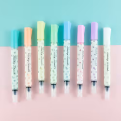 Pentel Milky, 1 pc(s), Mint, Brush tip, Mint colour, Round, Water-based ink