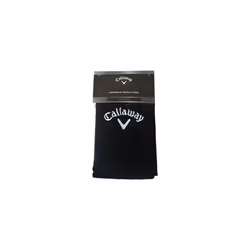 Callaway Unisex Golf Trifold Towel, Black, 16 x 21 Inches