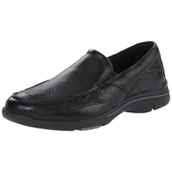 Rockport Men's Eberdon Black Loafer 7.5 W (EE)-7.5 W