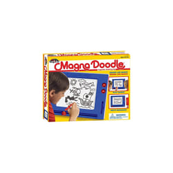 Cra-Z-Art Retro Magna Doodle Magnetic Drawing Board for kids 3 and up, Blue/White