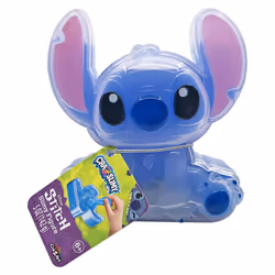 CRA-Z-Slimy Stitch Slime Toy- Glossy  Stretchy  Super Soft  Smooth Blue Stitch Slime with Stitch Shaped Confetti Mix-Ins for  ...