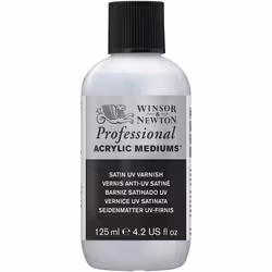 Winsor & Newton 125ml Acrylic Satin Uv Varnish