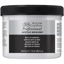 Winsor  Newton Professional Acrylic Medium  Matt UV Varnish  450ml 152oz