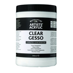 Winsor  Newton Professional Acrylic Medium  Clear Gesso  946ml 32oz