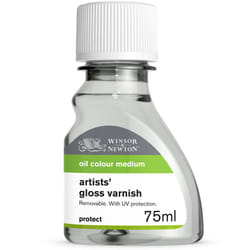Winsor  Newton Professional Artists Gloss Varnish  75ml 25oz Bottle