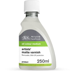 Winsor  Newton Professional Artists Matt Varnish  250ml 84oz Bottle