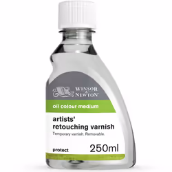 Winsor Newton Professional Artists Retouching Varnish 250ml 84oz Bottle