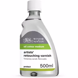 Winsor  Newton Professional Artists Retouching Varnish  500ml 169oz Bottle
