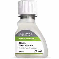 Winsor Newton Professional Artists Satin Varnish 75ml 25oz Bottle