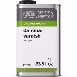 Winsor Newton Professional Dammar Varnish 1 Litre 338oz Can