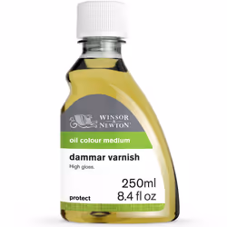 Winsor  Newton Professional Dammar Varnish  250ml 84oz Bottle