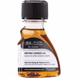 Winsor and Newton Oil Colour Drying Linseed Oil 75ml (Bttl)