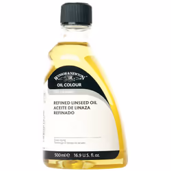 Winsor Newton Refined Linseed Oil 500ml 169oz Bottle
