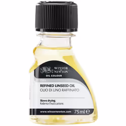 Winsor & Newton Refined Linseed Oil, 75 ml