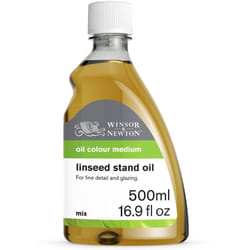 Winsor  Newton Linseed Stand Oil  500ml 169oz Bottle
