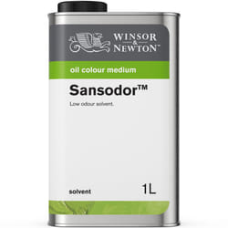 Winsor  Newton Sansodor Low Odor Solvent  1 Litre 338oz Can