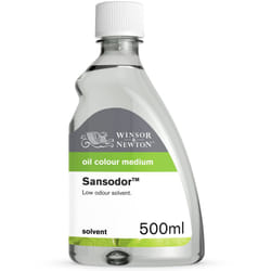 Winsor  Newton Sansodor Low Odor Solvent  500ml 169oz Bottle