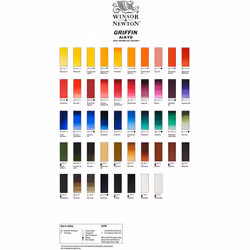 Winsor & Newton Griffin 37ml Alkyd Fast Drying Oil Colour Tube - Cadmium Yellow Light Hue