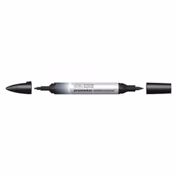 Winsor & Newton 0201465, Grey, Assorted colours, Payne's Gray, Fine/Medium, Chisel/Bullet tip, Round