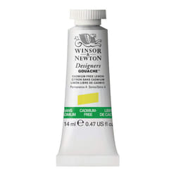 Winsor  Newton Designers Gouache  14 ml 047oz tube  CadmiumFree Lemon