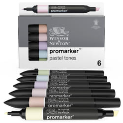 Winsor & Newton Promarker 6 Pastel Tones
