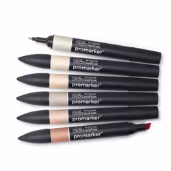 Winsor & Newton Promarker 6 Skin Tones 1 - Additional view 4