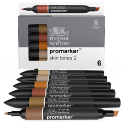Winsor & Newton Promarker 6 Skin Tones 2