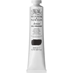 Winsor & Newton Artists Oil color  200ml (6.75 oz) Tube  Lamp Black