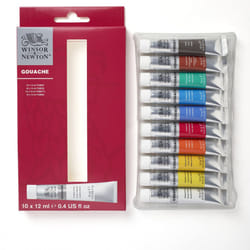 Winsor  Newton Gouache Paint Set  10 Count  12ml 04oz Tubes