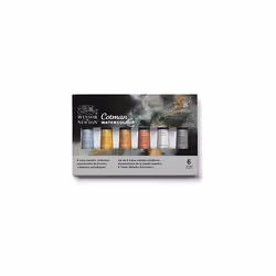 Winsor & Newton, Cotman Watercolour, Metallic Tube Set, 6 x Tubes