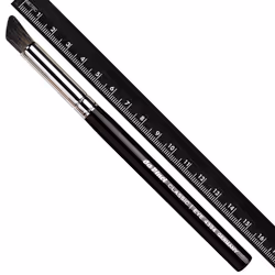 da Vinci Cosmetics Series 4394 Classic Eyeshadow Blender Brush  Angled Oval Natural Hair  14.9 Gram