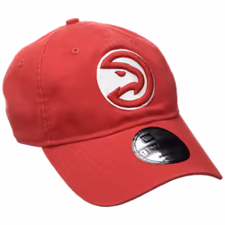 NBA Atlanta Hawks Adult Men NBA Core Classic 9Twenty Adjustable Cap Osfa Red