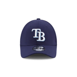 New Era Blank Custom 39THIRTY Stretch-Fitted Cap (US  Alpha  Medium  Large  Blue  Tampa Bay Rays)