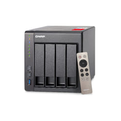 QNAP TS-451+ NAS/storage server Tower Intel® Celeron® DDR3L 0 TB QNAP Turbo System Grey