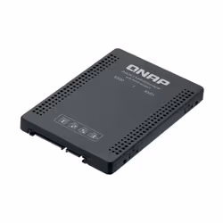 QNAP QDA-A2MAR, SSD enclosure, M.2, M.2, 6 Gbit/s, Black