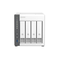 QNAP TS-433 NAS Tower ARM Cortex-A55 4 GB 0 TB QNAP Turbo System White