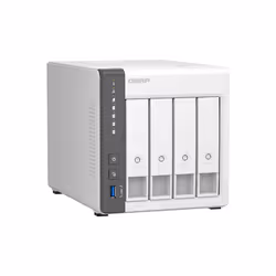QNAP TS-433 NAS Tower ARM Cortex-A55 4 GB 0 TB QNAP Turbo System White