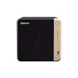 QNAP TS-464, NAS, Tower, Intel® Celeron®, N5095, 8 GB, 0 TB