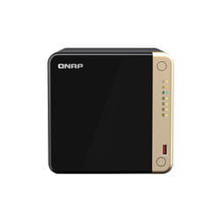 QNAP TS-464 NAS Tower Intel® Celeron® N5095 8 GB 0 TB QNAP QTS Black, Bronze