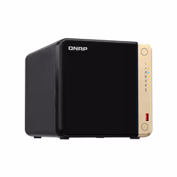QNAP TS-464 NAS Tower Intel® Celeron® N5095 8 GB 0 TB QNAP QTS Black, Bronze