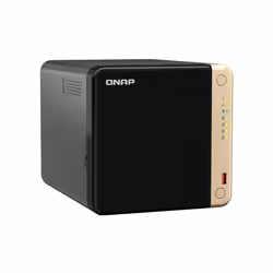QNAP TS-464 NAS Tower Intel® Celeron® N5095 8 GB 0 TB QNAP QTS Black, Bronze