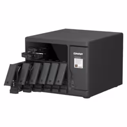 QNAP TVS-H877AX NAS Tower AMD Ryzen™ 5 16 GB DDR5 QNAP QTS Black - Additional view 7